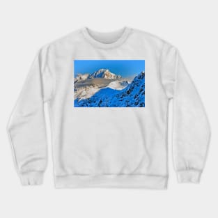 Mont Blanc Les Arcs French Alps France Crewneck Sweatshirt